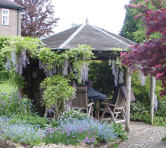 hand built gazebos in cheshire